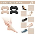 thumbnail image 3 of HEQUSIGNS 8 Pairs Heel Cushion Pads, Shoe Inserts Heel Cushion Inserts, Self-Adhesive Heel Cushion Inserts Prevent Heel Slip and Blister, Heel Pain Relief for Men Women, 3 of 8