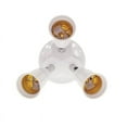 thumbnail image 2 of Light Bulb Socket Adapter Splitter,E27 Light Bulb Socket Light Socket Splitter Light Bulb Socket Splitterto Heads Smart Functionality, 2 of 12