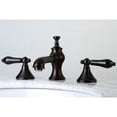 thumbnail image 2 of Kingston Brass KC7065PKL Duchess Widespread Bathroom Faucet with Brass Pop-Up, Oil Rubbed Bronze, 2 of 3
