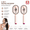 Pink, variant on Soug Electric Spray Air Cushions Massage Comb, 2-In-1 Misting Hair Brush With Water Spray Reduce Frizz, Nourishes Hairs, with Gift box