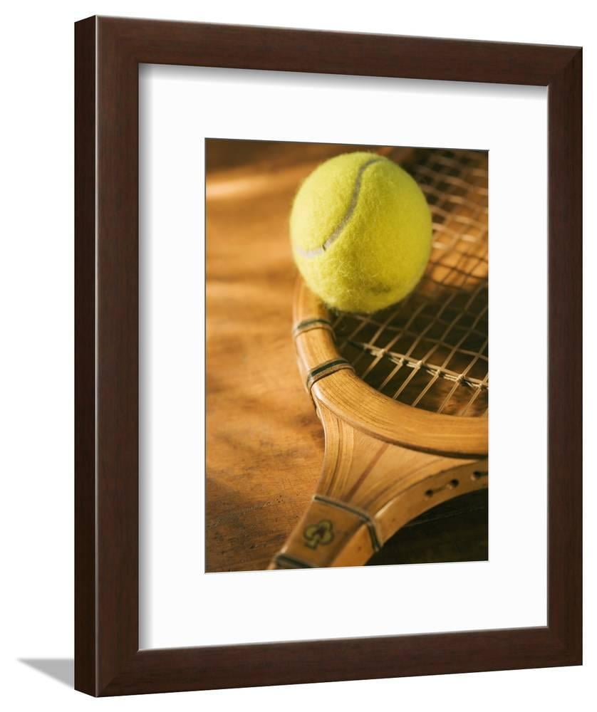 CANVAS or PRINT WALL ART Tennis Ball At Rest 