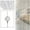White, variant on Hanging Beaded Curtains String Curtain Panels Window Door Fly Screen Room Divider Net Living Room Hallway Headboard Bathroom Archway Bedroom