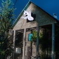 thumbnail image 4 of FT Halloween Inflatable Scary Ghost Outdoor Decoration Inflatable Window Breaker Decoration with Rotating Purple LEDs Blow Up Ghost Halloween Window Decor for Party Garden Yard Deco, 4 of 9