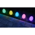 thumbnail image 3 of HoliScapes Qty 5 – 11” Tall - LED Lighted Pastel Colored Jumbo Easter Eggs - Battery Operated with Built in Timer, 3 of 6