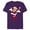 Purple, variant on Disney Santa Minnie Mouse Holiday - Short Sleeve Blended T-Shirt for Adults -Customized-Yellow
