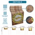 thumbnail image 6 of Lemon Wreath Table Runner 70 Inches, Summer Yellow Fruit Leaves Wooden Grain Bed Runner Dresser Scarves Tabletop for Indoor Outdoor Parties/Ceremony/Banquet, 13" x 70", 6 of 9