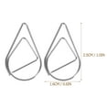 thumbnail image 2 of 100Pcs File Document Paper Clips Drop Shaped Paper Clips Lovely Small Paper Clips Office Paper Clips, 2 of 9