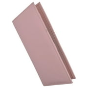 Basic PU Leather Checkbook Covers Light Pink
