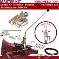 thumbnail image 1 of American Shifter  TH350 Shifter Kit 16 in. E Brake Cable Clamp Clevis Trim Kit Dipstick for CF96D, 1 of 1