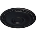 thumbnail image 3 of Ekena Millwork 19 1/8"OD x 1"P Foster Ceiling Medallion (Fits Canopies up to 5 5/8"), Hand-Painted Steel Gray, 3 of 8