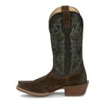 thumbnail image 3 of Justin Boots Mens Cowboy Town Square Toe Suede Cowboy  Mid Calf Boots, 3 of 5