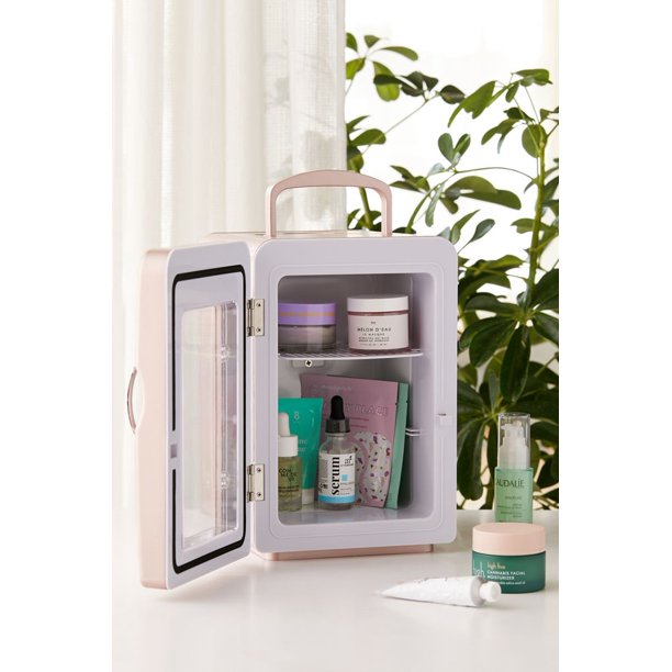Vanity Fria Mini Skincare Refrigerator Rose Gold