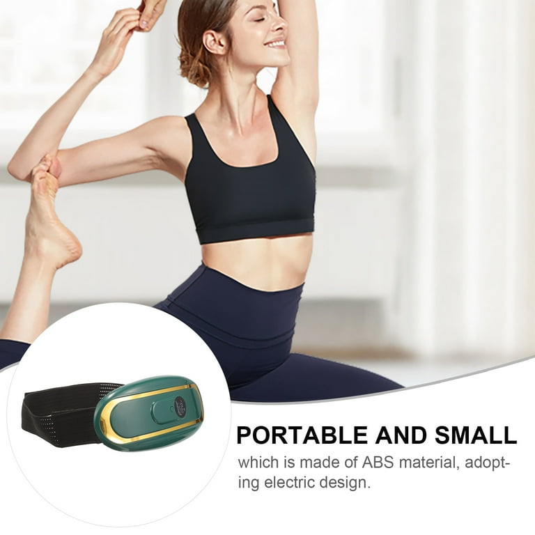 Portable Abdominal Massager Machine Electric Slimming Belt Vibration Waist  Massager Belt