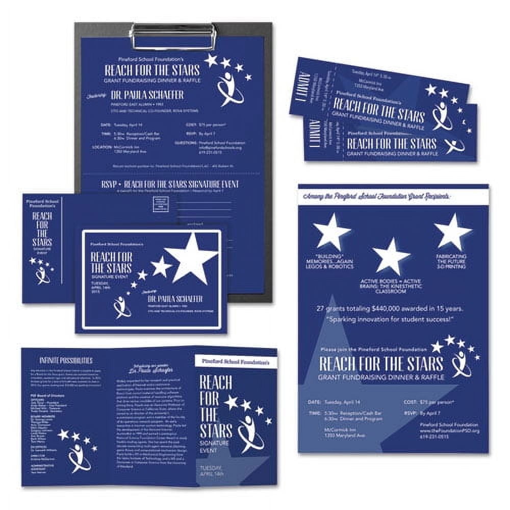 Astrobrights Color Cardstock, 65 lb Cover Weight, 8.5 x 11, Blast-Off Blue, 250/Pack | Order of 1 Pack