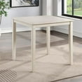 thumbnail image 2 of Steve Silver Westlake Weathered Ivory Wood 5-Piece Counter Height Dining Set, 2 of 10