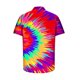 thumbnail image 4 of Camisas de Manga Larga para Hombres Blusa Cómoda de Cuello de Impresión, Camisa Casual de Poliéster para Uso Diario, de Fiesta Y de Primavera de Verano, 4 of 5