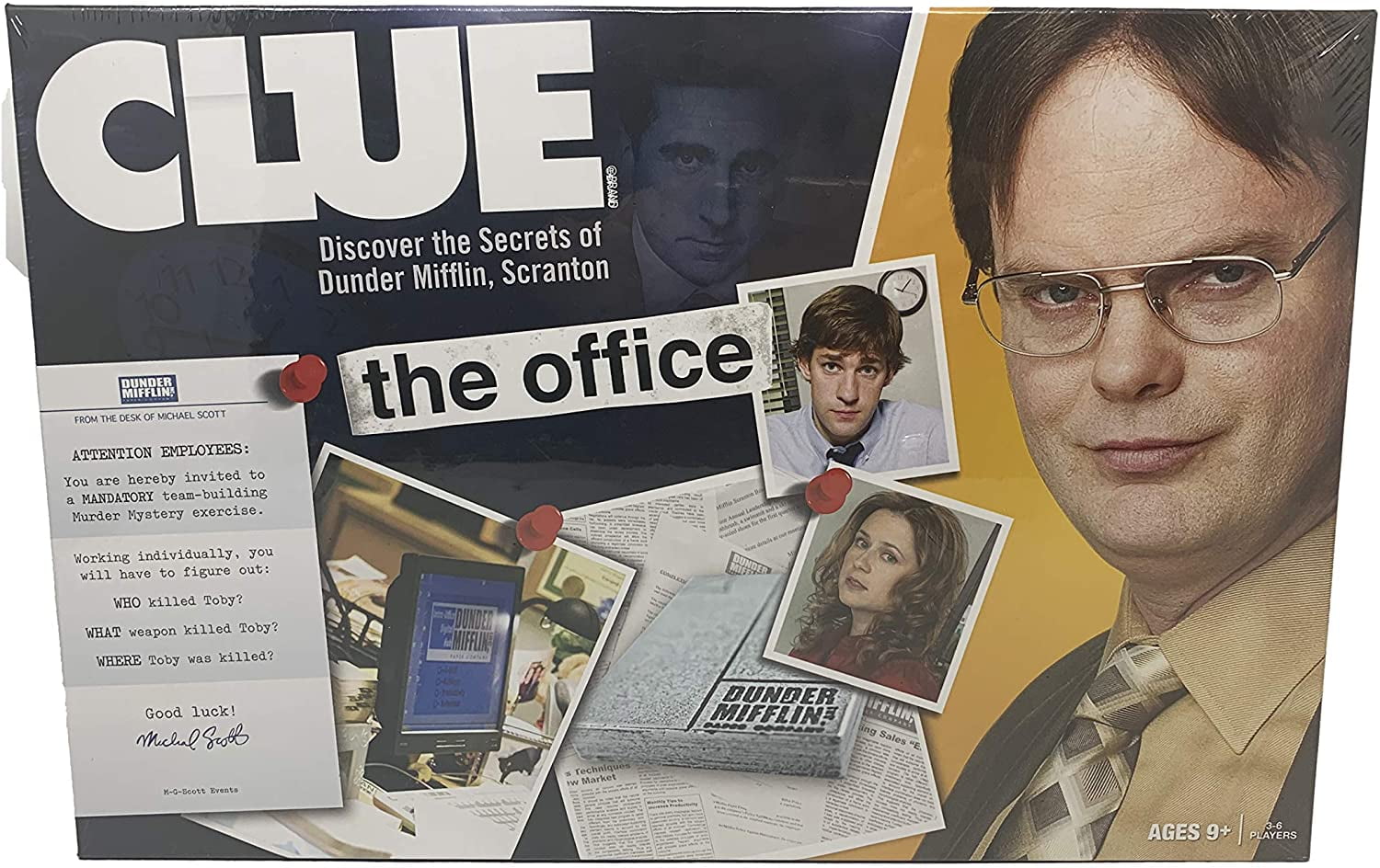 The Office Edition 2019 Exclusive Clue Family Board Game New in plastic  