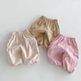 thumbnail image 3 of Coerni Toddler Girls Cargo Pants Elastic Waist Baggy Joggers for Baby Girls Khaki Cargo Jogger Pants Pull On Long Bloomers, 3 of 9