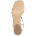 thumbnail image 6 of Journee Womens Bridget Sling Back Flat Sandals, 6 of 10