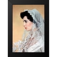 thumbnail image 2 of Hollywood Photo Archive 17x24 Black Modern Framed Museum Art Print Titled - Elizabeth Taylor - Father of the Bride Wedding Dress, 2 of 5