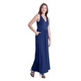 thumbnail image 6 of Sleeveless V Neck Maxi Dress with Pocket Detail, 6 of 10