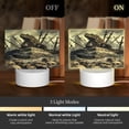 thumbnail image 3 of Kdxio Epic Dragon Skull Scene Rectangular Acrylic Night Light Acrylic Sleep Night Light Friend Gifts for Birthday Gifts for Women Teens Boys Girls, 3 of 9