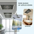 thumbnail image 3 of Spring Floral Fluorescent Light Covers for Ceiling Lights 4x2 feet,4 Pack Magnetic Light Filters for Classroom,Summer Daisy Botanical Flowers Fluorescent Light Shade Panel for Office School Drop, 3 of 9