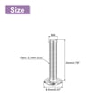 thumbnail image 2 of Uxcell M4x20mm Vis de Tête de Phillips Tête Ronde Plate, Lot de 10 Vis de Machine d'Entraînement en Acier Inoxydable 304, 2 of 7