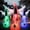 Colorful Flashing Ghost, variant on Joyfy 12 ft Halloween Inflatable Outdoor Ghost,Giant Ghost Blow Up Decor with Built-in LED Lights,inflatables with Build-in LEDs,Spooky Outdoor Decorations for Yard & Lawn