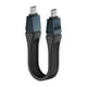 thumbnail image 1 of Cable USB C de 240 W, conexión USB tipo C, 80 Gbps, cable USB C a USB C, cable de carga Negro, 1 of 9