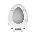 thumbnail image 7 of Ryse 3 in. Raised Elongated Soft Close ADA Compliant Toilet Seat with Bidet in Glossy White, 7 of 7