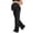 Black, variant on Maternity Pants Over The Belly Yoga Dress Work Pregnancy Pants Stretchy Lounge Wide Leg Trousers with Pockets,Wine,S