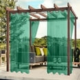 thumbnail image 1 of cpengpj Perforated Waterproof Polyester Rain Curtain for Outdoor Windows, One-String Installation, Durable and Rainproof, Available in 7 Colors, 1 of 9