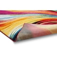 thumbnail image 5 of Well Woven Aurora Multi Geometric Brush Stroke Runner Rug 2'3" x 7'3", 5 of 6