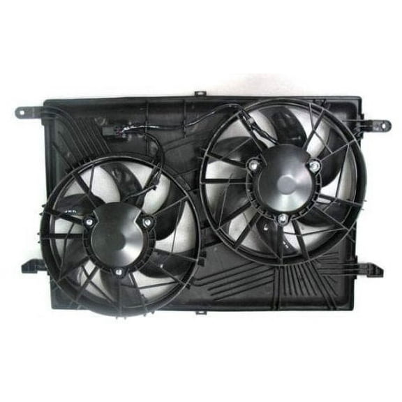 Dual Radiator and Condenser Fan Assembly - Pacific Best Inc. Fit/For GM3115219 08-17 Buick Enclave, 09-17 Chevrolet Traverse, 07-17 GMC Acadia, 07-10 Outlook Fits select: 2017 GMC ACADIA LIMITED