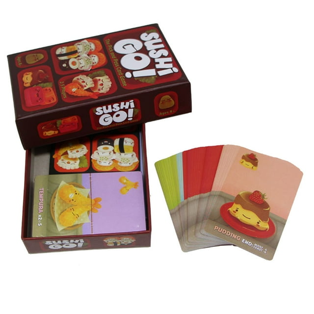 Educational Board Game Parent And Child Sushi Go Party The Pick and Pass Card Game Toy for 3 - 5 People