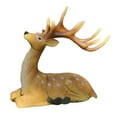 thumbnail image 4 of TISHITA Resin Sika Deer Statue Ornament Deer Sculpture Chinese Spotted Deer Model for Garden, Lawn, Yard, Patio, Park Multifunctional B, 4 of 8