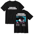 thumbnail image 5 of Lil Tecca Dopamine Tour Cotton Tee – Unisex Crewneck Streetwear Short Sleeve Trendy, 5 of 5
