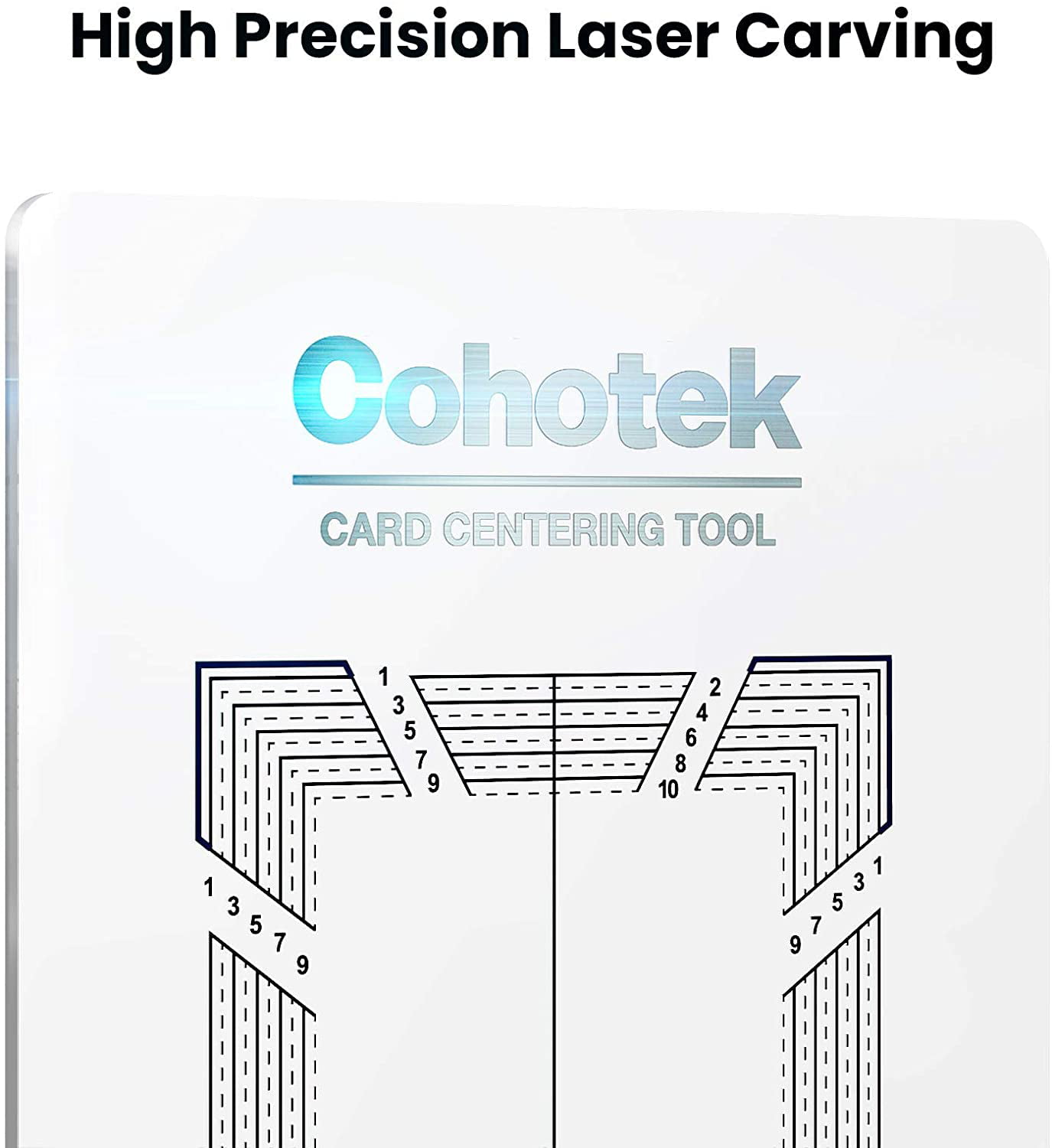Cohotek Center Tool Card Grading Centering Tool Card Centering Tool