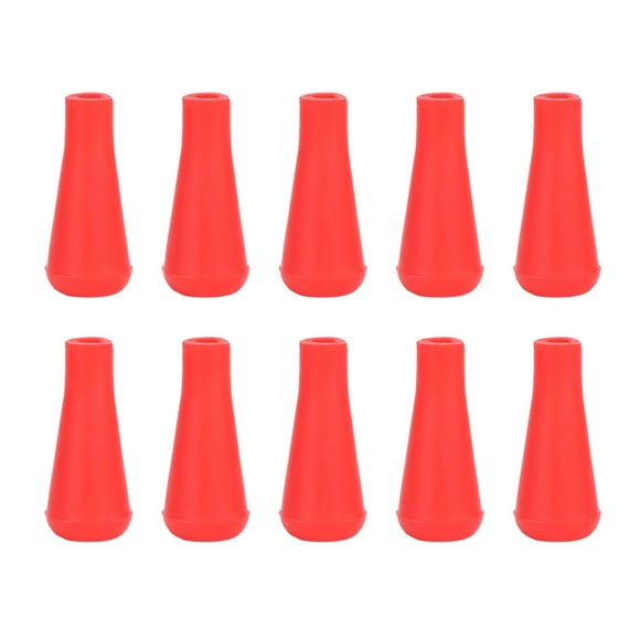 FLAMEEN 10 Pcs Flèches en Caoutchouc de Rechange pour Tir à l'Arc, Flèches en Caoutchouc, Conseils de Jeu pour la Pratique du Tir