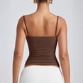 thumbnail image 6 of Women’s Scoop Neck Adjustable Strap Sleeveless Tank Top Soft Stretchy Fitted Camisole Basic Layering Shirt for Daily Wear, 6 of 8
