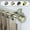 Light Gold, variant on Domovina Supreme 1" Double Curtain Rod-Color:Clear Champagne