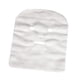 thumbnail image 2 of 100 piezas de mascarilla facial de gasa precortada, almohadillas faciales de red blanca, cubierta facial de algodón suave Estilo A, 2 of 9