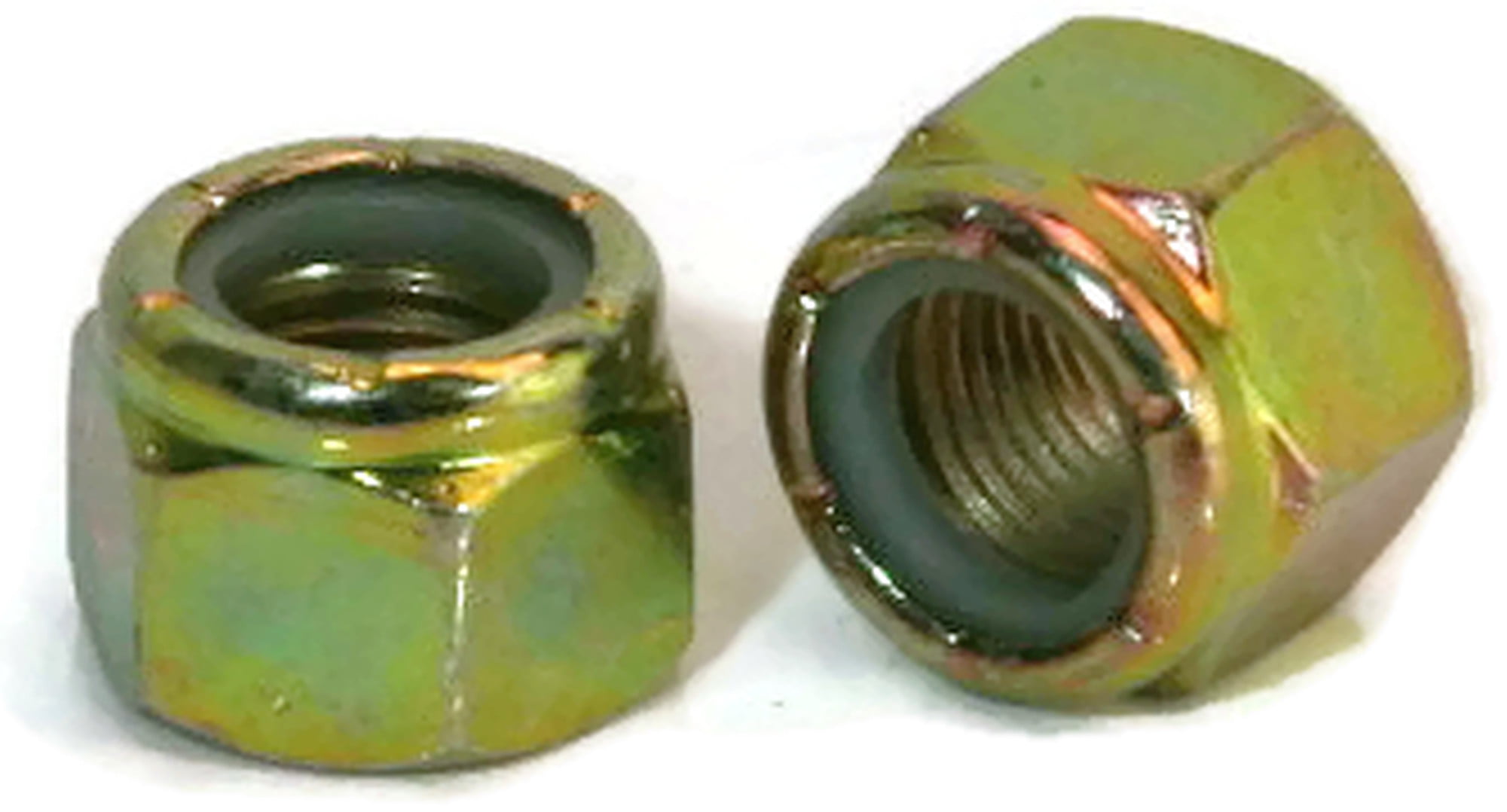 Nylock 250 Zinc Plated 1/2"-13 Nylon Insert Lock Nuts 