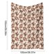 thumbnail image 3 of Flannel Blanket Office Nap Blanket Home Sofa Blanket, 3 of 6