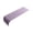Purple#714, variant on Solid Color Bed Runner, Decorative Bed Scarf, Soft Bedspread Protector for Hotel and Bedroom, Polyester Fabric, Orange