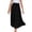 Black, variant on SBYOJLPB Women's Skirts Fashion Women Solid Casual Ruched Ruffles Elastic Waist Skirts,Pink