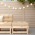 thumbnail image 1 of vidaXL Tabouret de Jardin en Bois Massif de Pin, 1 of 5