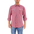 thumbnail image 1 of Camisa Vaquera Wrangler Hombre Manga Larga G63 rojo EEG, 1 of 6