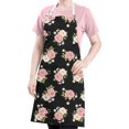 thumbnail image 5 of Pioneer Flower Floral Print Pattern Apron for Women and Men, Cotton Linen Waterproof with Pockets, Adjustable, 33x27 Inch for Kitchen, Gardening, BBQ, Salon, 5 of 6